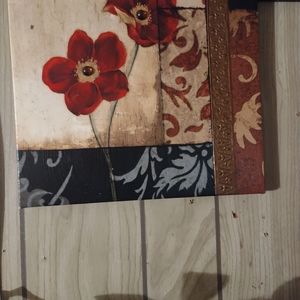 VINTAGE BEAUTIFUL WALL ART.